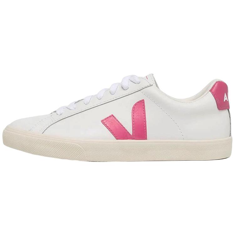 VEJA Кеды Esplar Skateboard Женские Низкие Бело-Красные EO0202833 36