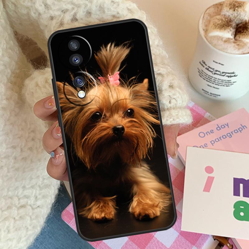 Yorkie Yorkshire Terrier For Honor Magic 8 7 6 5 Pro Case For Honor Win RT X9d X9b X9c X9a X8c X8b 200 400 70 90 Lite