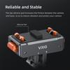 VRIG AC07 Sportkamera Schnellverschluss-Halterung Magnetischer Adapter Halterung Aluminiumlegierung mit 1/4 Zoll
