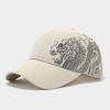 Neue chinesische Drachenmuster-Baseballkappe Sommer Trendmarke Schnelltrocknende Kappe Herren und Damen Outdoor Atmungsaktive Sonnenkappe