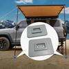 High Performances Awning Base Plates Stabilizing Pads For Caravans and Motorhome Camping Reliable Shade Canopies Support