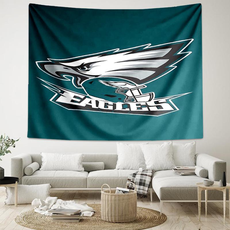 1pc Philadelphia Eagles LOGO Tapestry, Living Room, Bedroom, Office, Party Decor, Ideal Festive Gift