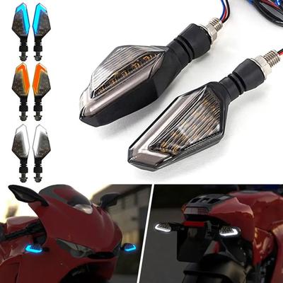 2 sztuk motocykl LED włączony kierunkowskaz DRL światła dzienne wskaźnik migacz lampa dla Kawasaki BMW Hayabusa Yamaha Honda
