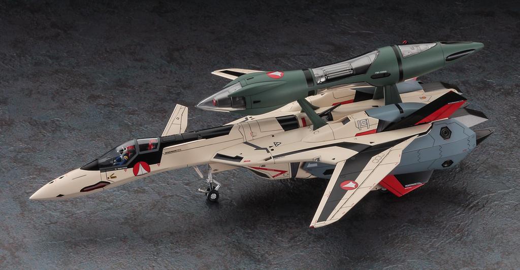 Hasegawa Macross Plus Pack Fold Booster Scale Plastic Model 65885 YF-19 w/Fast & 1/72
