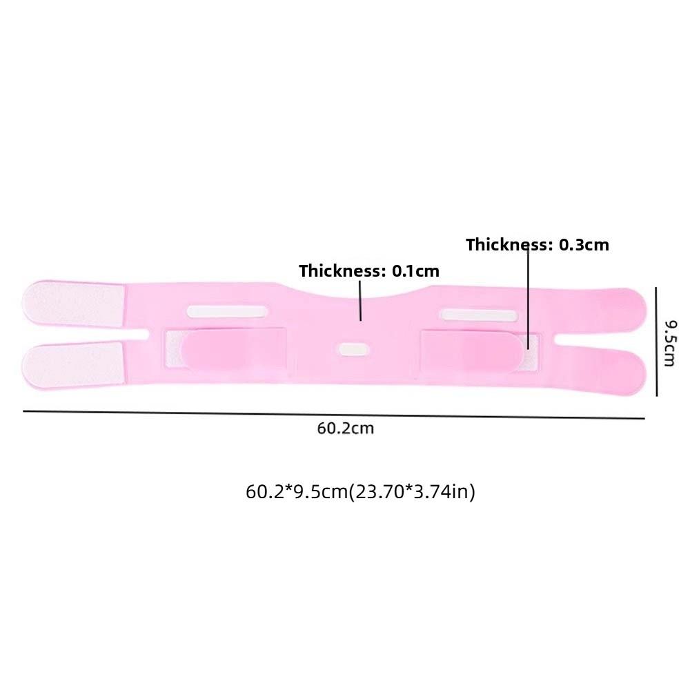Silicone Face Strap Belt Mask Lift Up Face Slimming Strap Lift Oval Mask  Face