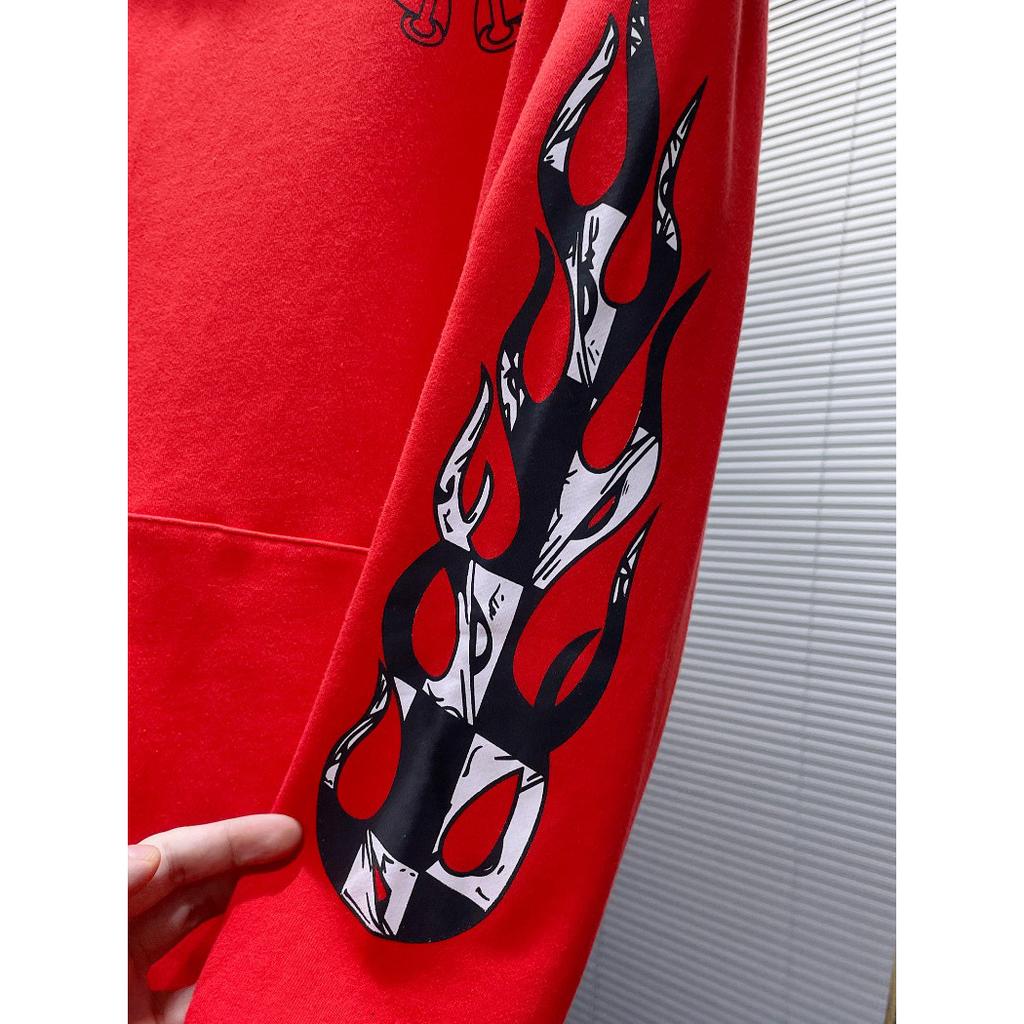 8399 CHROME HEARTS 2025 New Spring and Autumn Plus-size Thin Style Classic Style Logo Hooded Sweatshirt for Couples