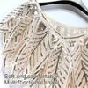 Sequins Flapper Shawl Costume Beadwork Accessories for 20s Theme Party