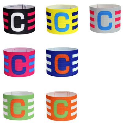 Sportkapten C Armbindel Unisex Elastisk Fotbollskaptenens Armbindel Justerbar Fotbollsspelare Kaptenens Armbindlar För Ungdomar Vuxna