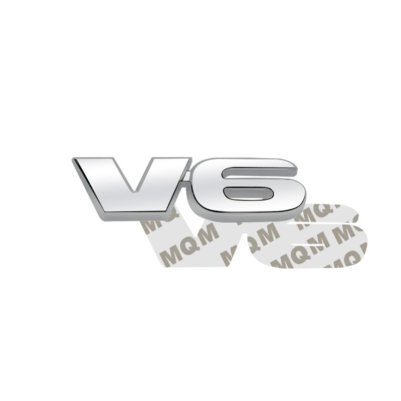 Car Accessories Metal Grille Emblem Rear Trunk Body Badge Sticker