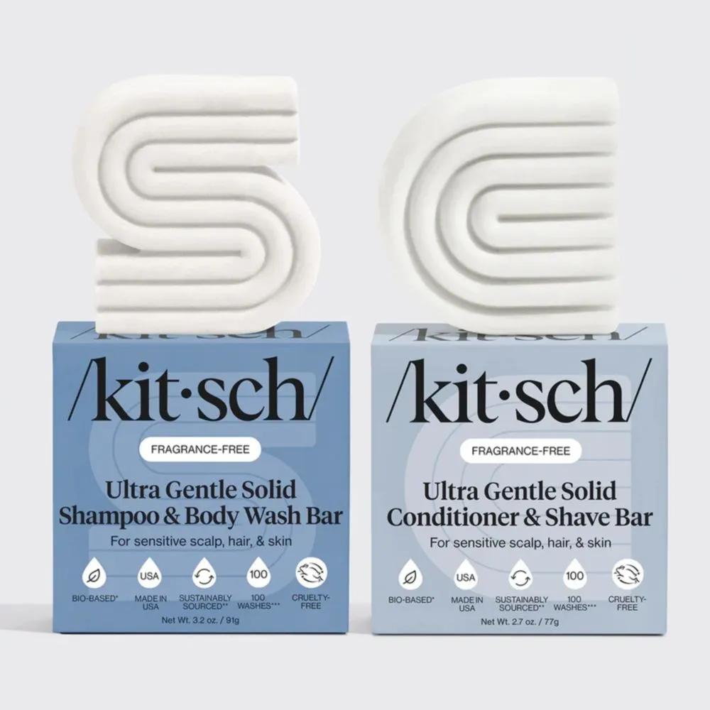 KITSCH ULTRA SENSITIVE Shampoo & Conditioner Bar SET Kitsch