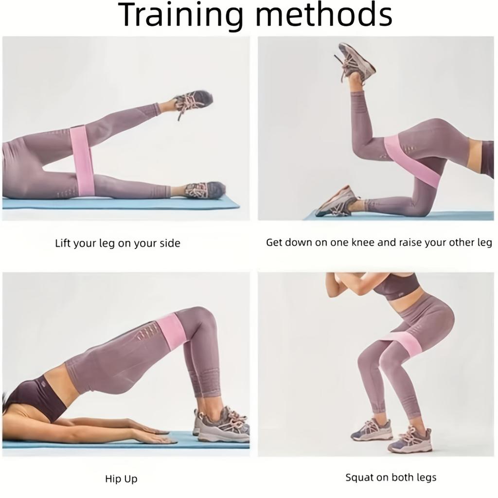 Fabric Resistance Hip Booty Bands Elastic Glute Thigh Workout Squat Circle Stretch Fitness Strips Loops Yoga Gym Equipment