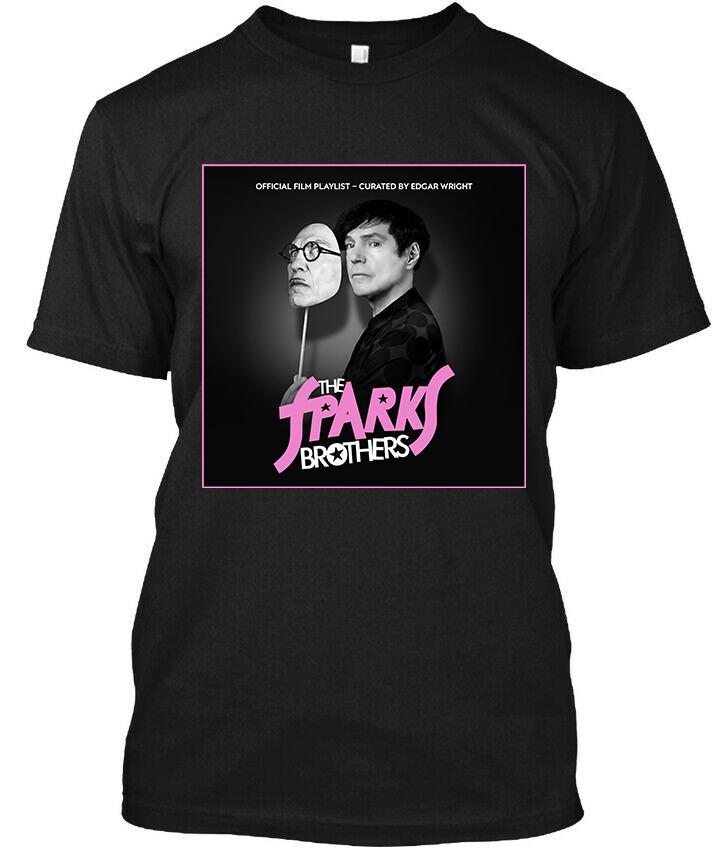 

New Popular The Sparks Brothers Music Film Movie Graphic Logo T-Shirt Tops Tee Size S-4XL 3XL