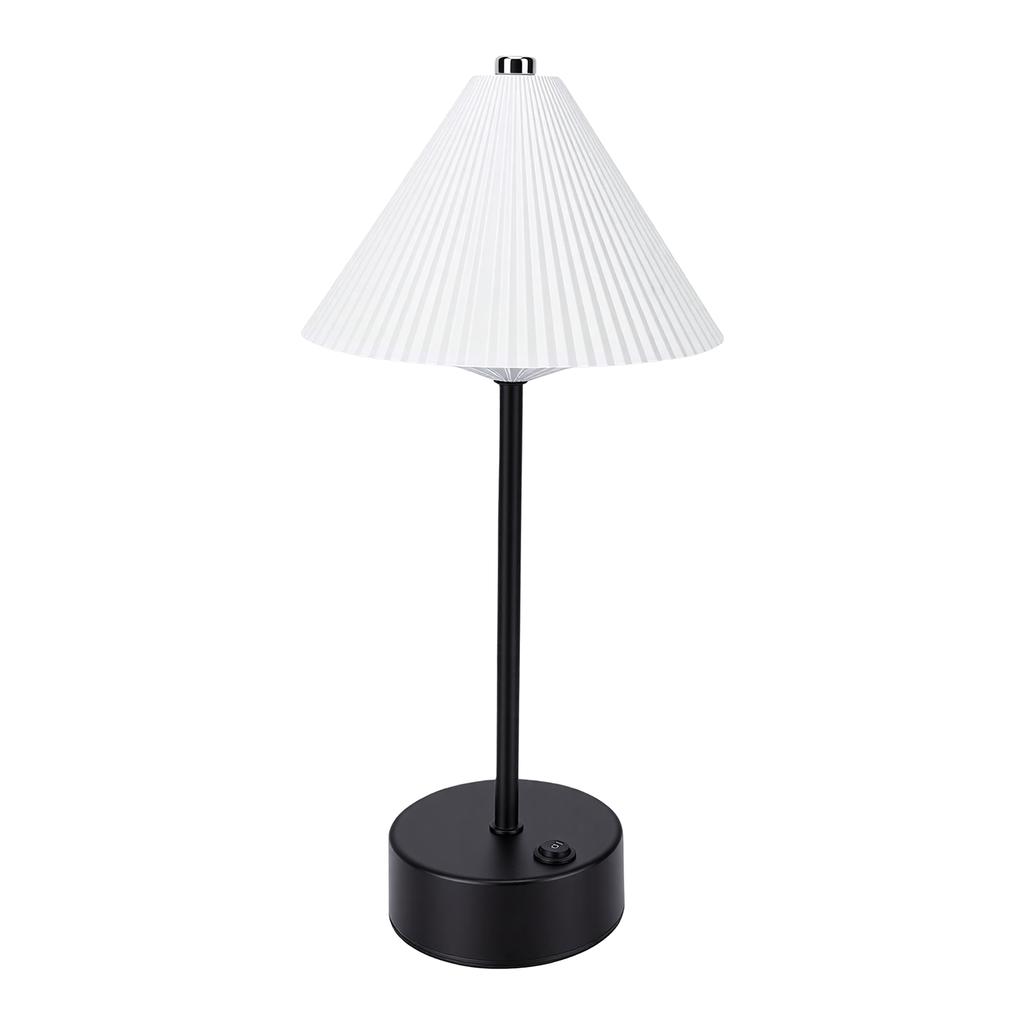 LED Table Lamp Minimalist USB Rechargeable Touch Control Bedside Lamp for Bedroom Study Cafe