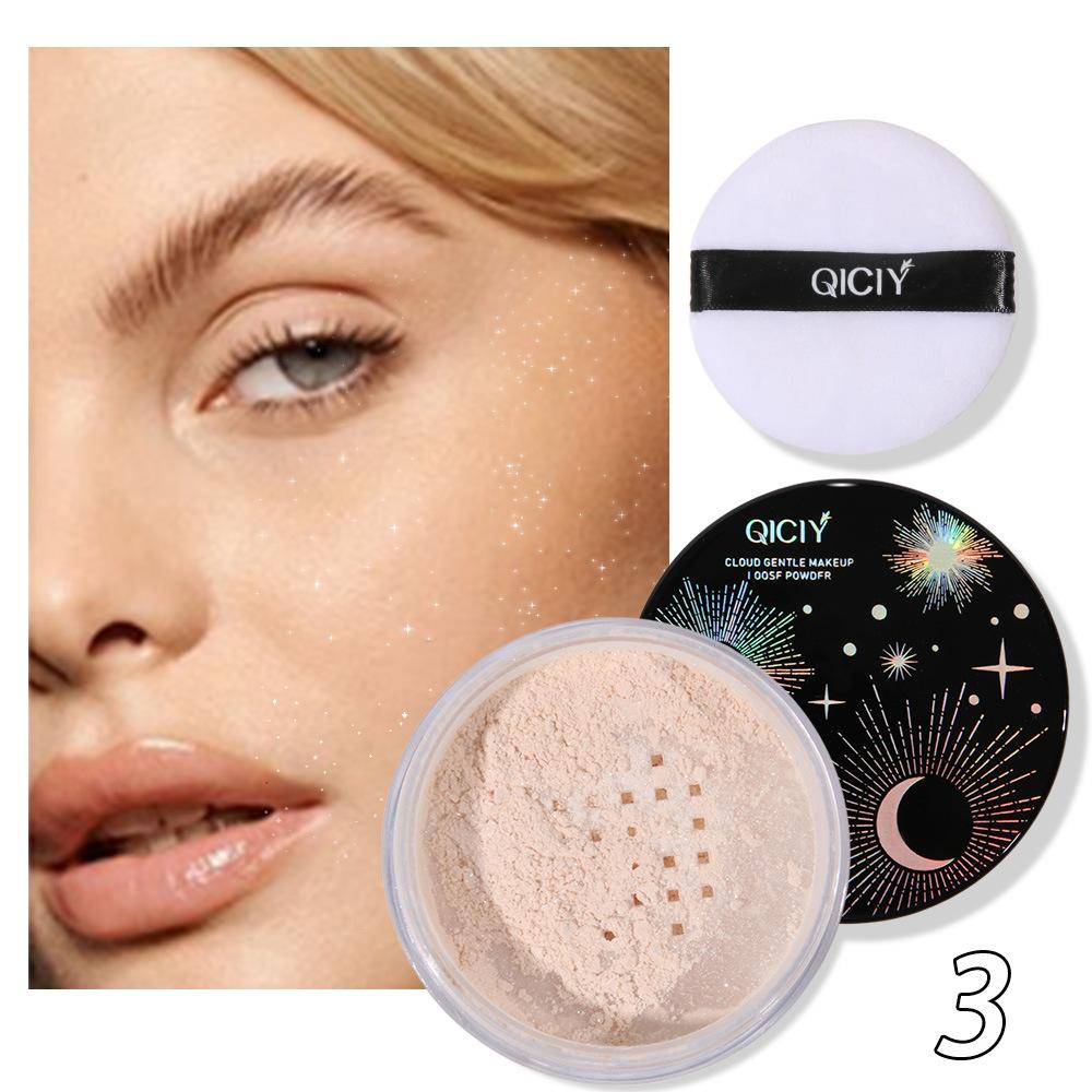Cloud Gentle Makeup Loose Powder Oil Control Setting Powder Waterproof Long Lasting Matte Face Translucent Powder Cosmetic for Women