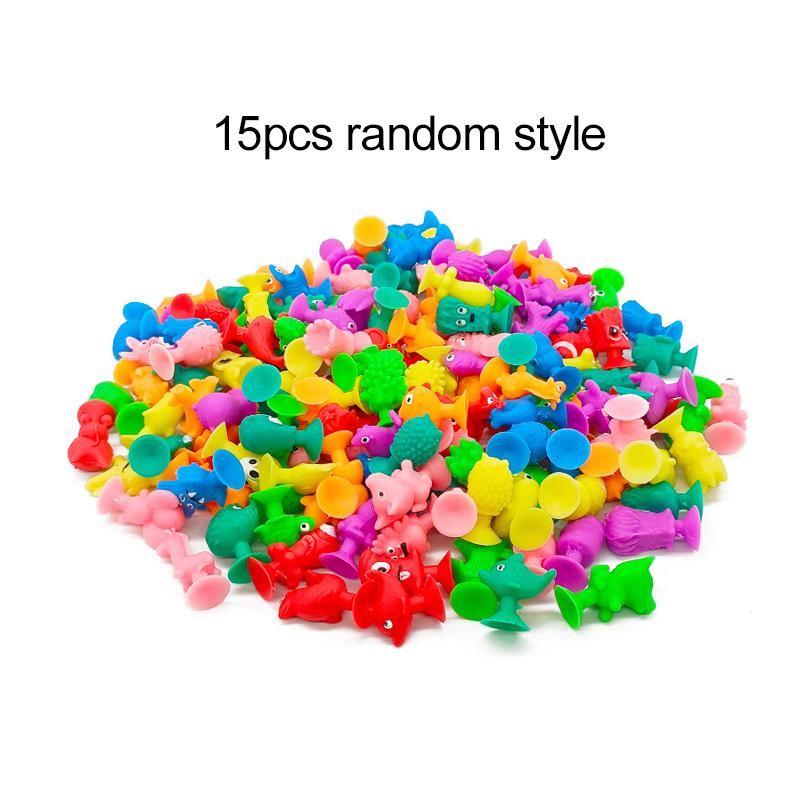 15/30/50pcs Mini Suction Cup Doll Silicone Party Favors Festival Gathering Gifts Cute Mini Monsters Mutual Adsorption TMZ