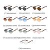 Fashion Rimless Sunglasses Women Luxury Vintage Brand Sun Glasses Retro Trend Diamond Lady Shades Eyewear Sunglasses for Men