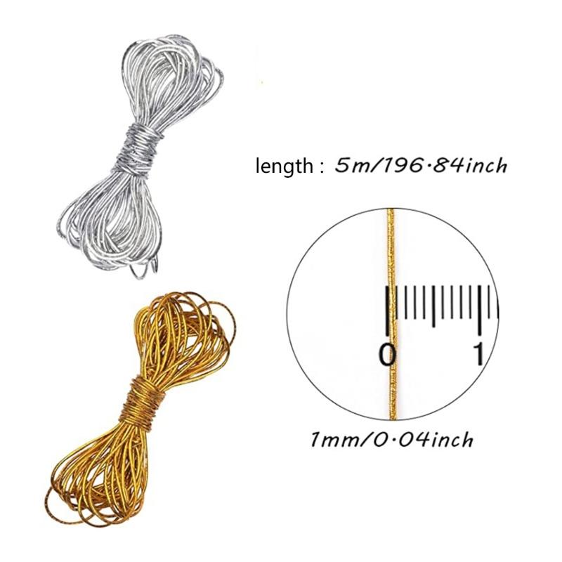 Dreadlock Haarverlängerungs-Ornament Für Jubelndes Styling Mit Metallischem Seildesign Einfach Zu Verwenden Haartypen
