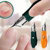 1PC 25° Slant Edge Nail Clipper Wide Opening Stainless Steel Professional Ingrown Toenail Tools Eagle Beak Oblique Toe Nail Trimmers