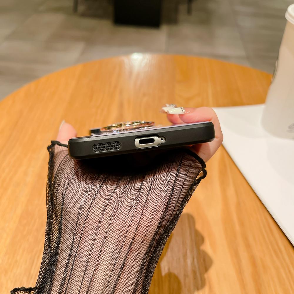 KEYSION Wstrząsoodporne etui dla Huawei Mate 60 Pro+ 50 40 30 Pro Motylkowy pierścień podstawka Pokrowiec na tył telefonu dla Huawei nova 12s 11 10 Pro