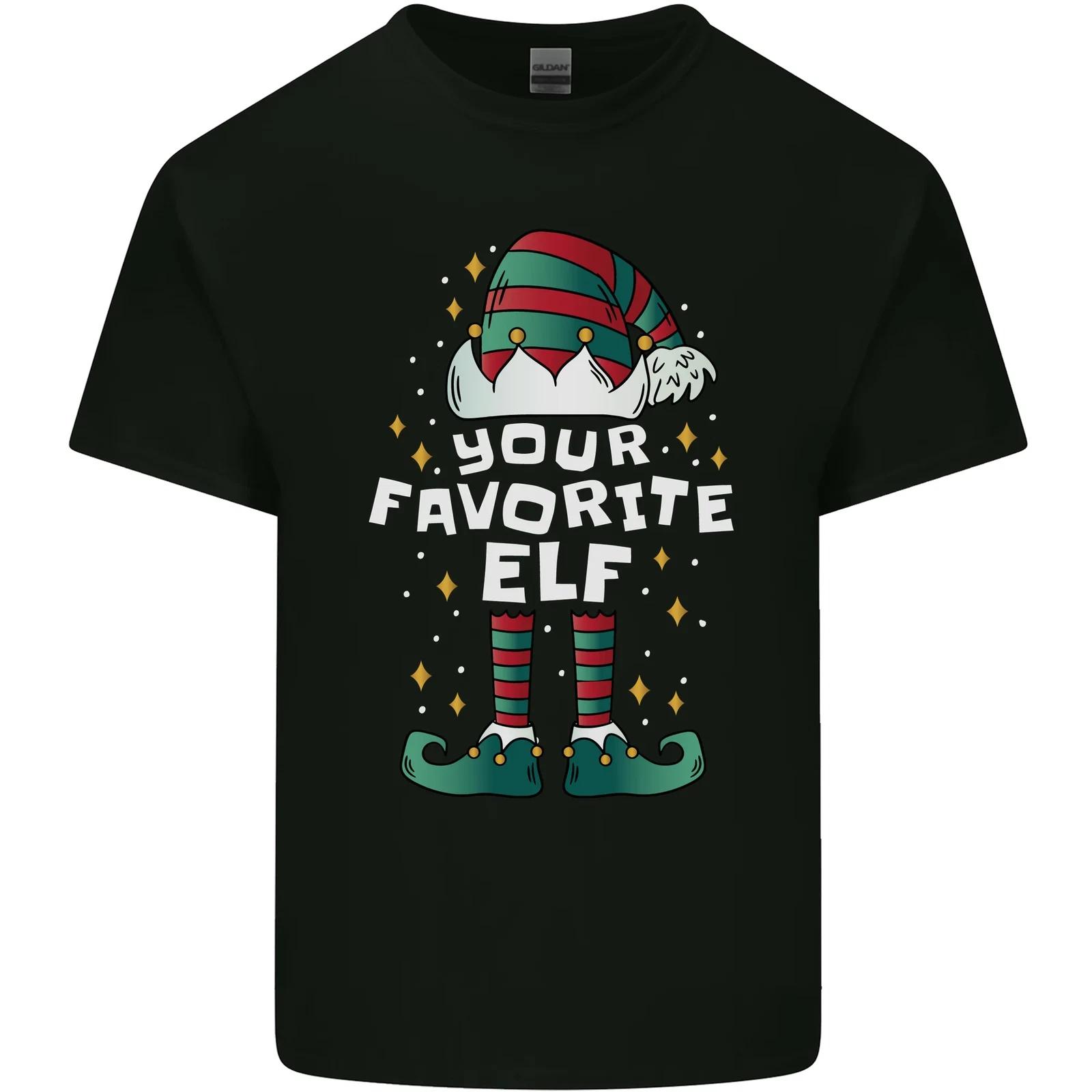 Your Favourite Elf Funny Christmas Xmas Kids T-Shirt Childrens 2XL
