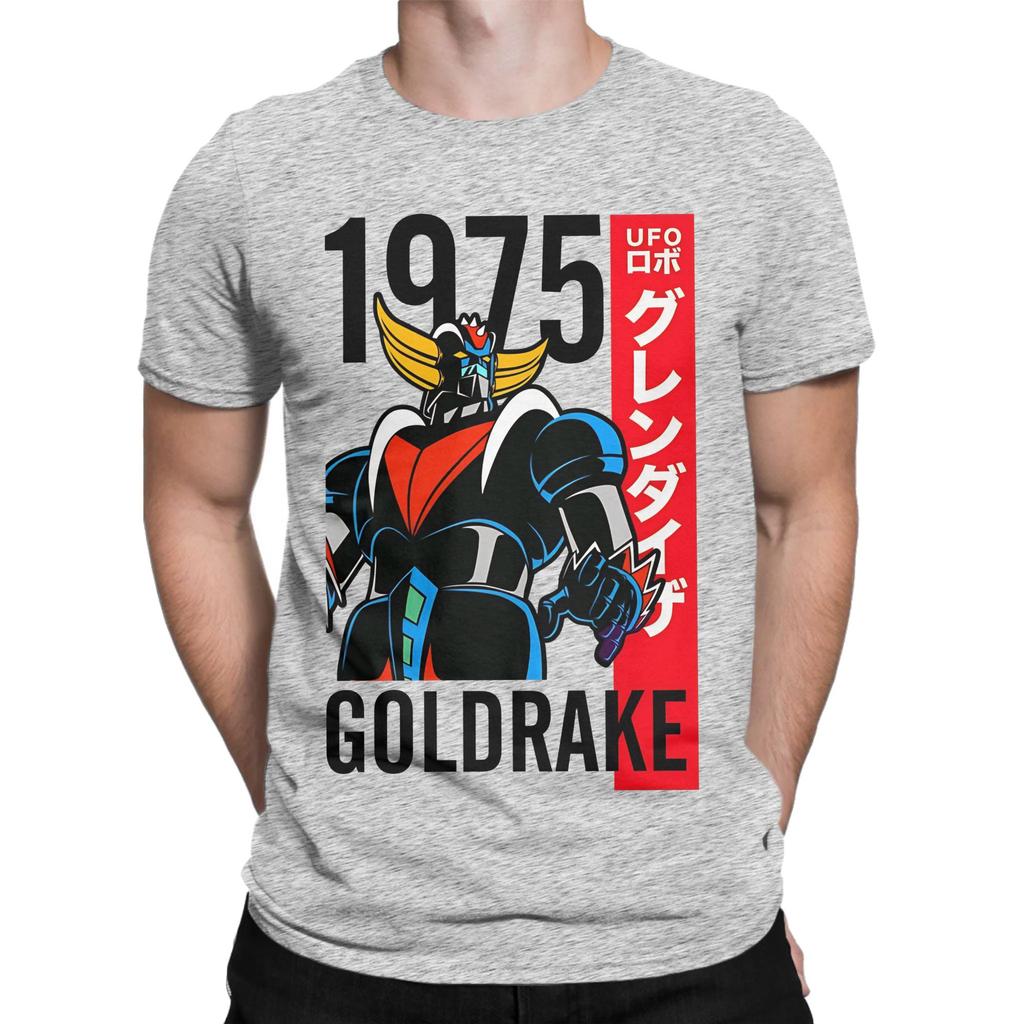Goldrake Funny Graphic 100 Cotton Tshirt Goldorak Tops Tees For Unisex