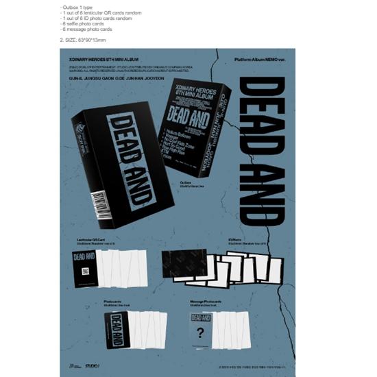 Xdinary Heroes - 8th Mini Album - DEAD AND(?Platform Album NEMO ver.) R  2026-04-17