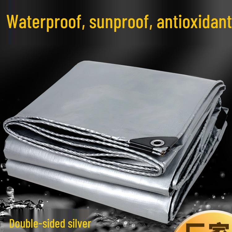 Wasserdichte & Sonnenschutz- Strapazierfähige Plane für Fracht LKWs - Verdicktes Outdoor Hitzeschutz-Canvas
