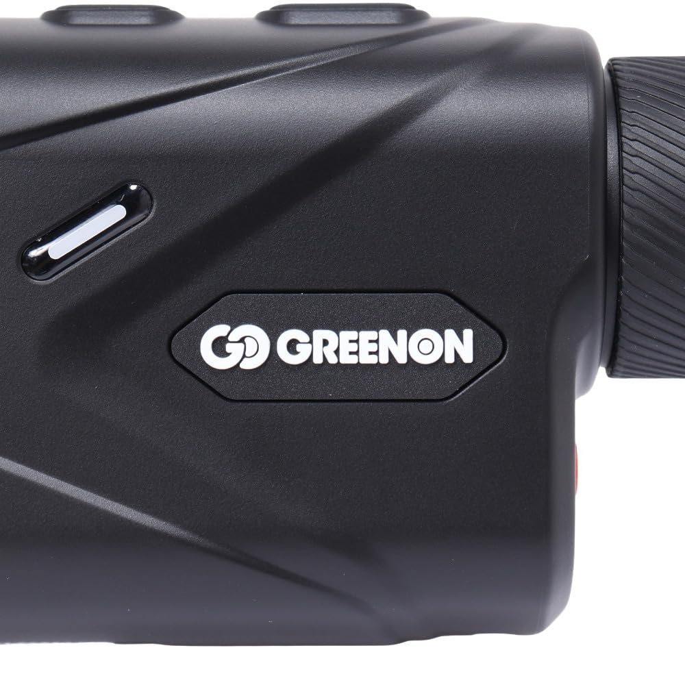 GreenOn LASER CADDIE GL04 Laser Distance Meter with OLED (Black) Red/Green Dual-Color