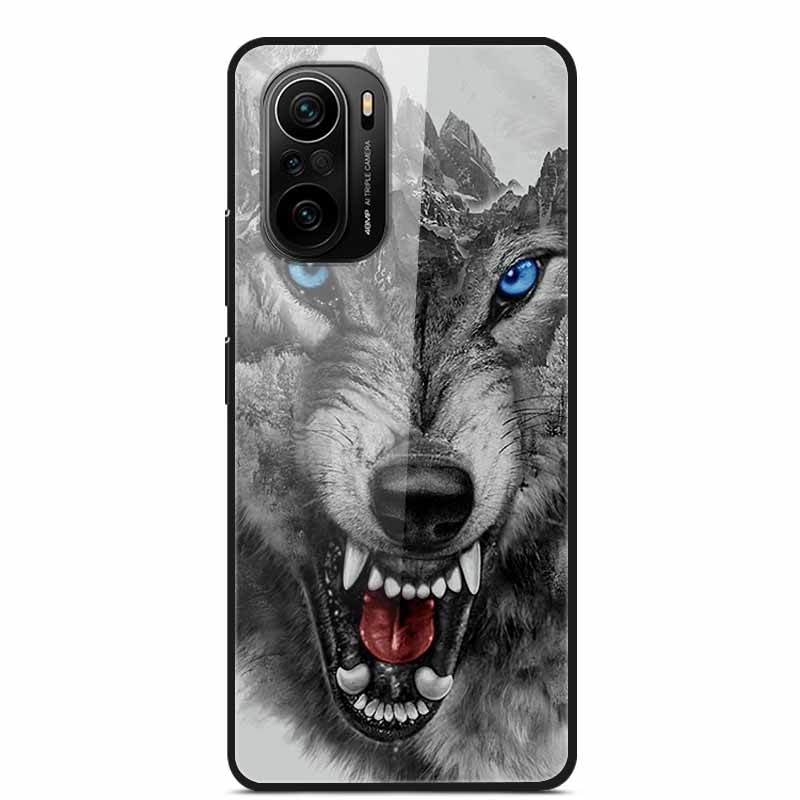 For Xiaomi Poco F3 Case Tempered Glass Hard PC Phone Back Cover For Xiaomi POCO F3 5G Cases Shells PocoF3 F 3 2021 6.67'' Coque