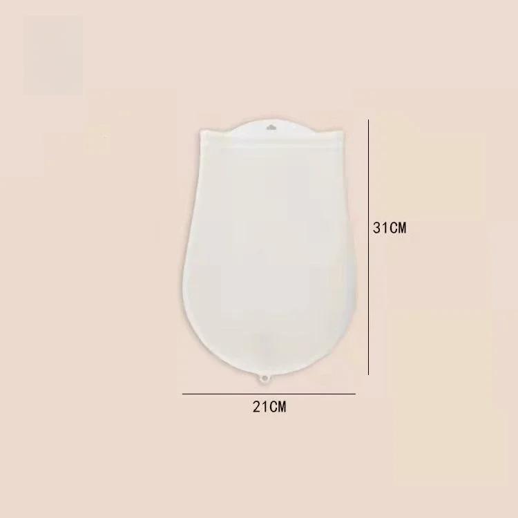 

Пищевой силиконовый мешок для замешивания теста Силиконовый мешок для замешивания теста, мешок для смешивания муки, универсальный тестомес для хлеба, кондитерских изделий, пиццы белый