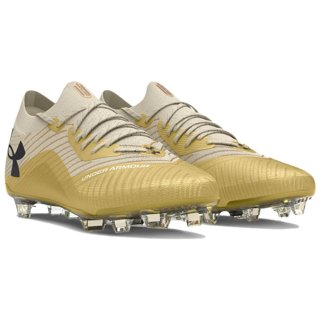 Under Armour Shadow Elite 2 FG Ivory Dune Men Sneakers Cream Brownstone Anthracite 3027239-104