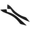 1 Pair Headlight Eyebrow Glossy Black Trim Front Left Right Decoration for Z4 E89 2009?2015