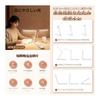 Foldable Desk Light Rechargeable Cordless Reading Light 3 Color Adjustment 4000mAh Eye-friendly LED Light for Bedroom/Work/Travel