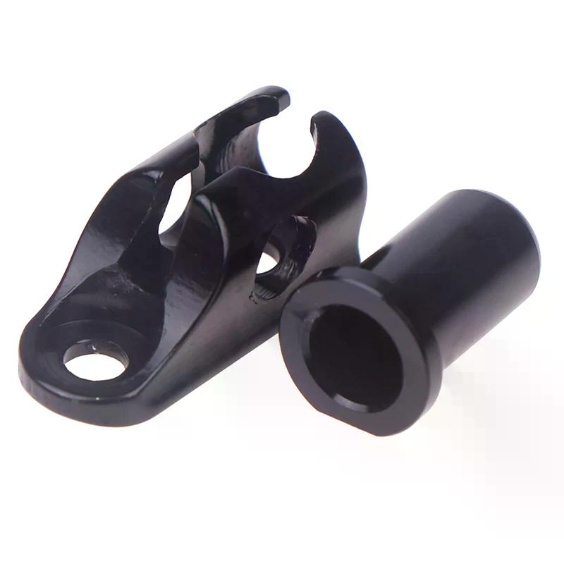 Bike Frame Components: Single/Double Cable Stopper, Brake Shift Cable Seat, Carbon Finish Bicycle Accessories