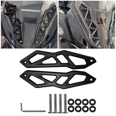 Motorcycle Windshield Bracket Support For XMAX300 2023-2024 Solid Material Fast Setups Decorative Strips