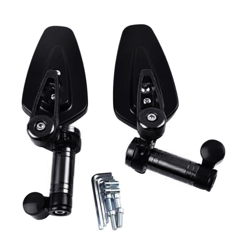 

Стекло заднего вида для скутера, регулируемое стекло, складной руль, торцевое стекло чёрный