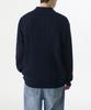 Musinsa Standard Cotton Cable Collared Cardigan [Navy]