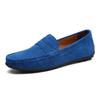 Fashion Men Casual Shoes Luxury Mens Loafers Handmade Suede Leather Men's Shoes Moccasins Slip On Flats For Male Luxe Driving Shoes