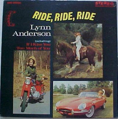 

LP Record LYNN ANDERSON - Ride, Ride, Ride CHS1001 Chart Records 1967 US Folk Used