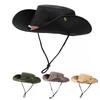 Men's Summer Quick-drying Outdoor Mountaineering Sports Sunscreen Cap Mesh Breathable Sunshade Sun Hat Foldable Bucket Hat