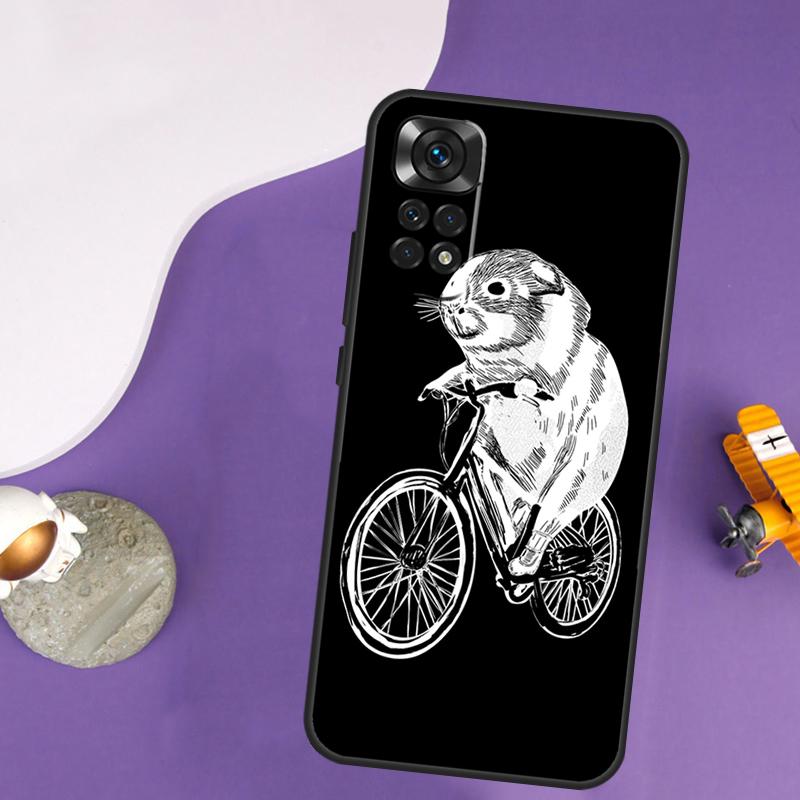 Funny Guinea Pig Case For Xiaomi Redmi Note 14 13 Pro 12 9 10 11 Pro 10S 11S 12S Redmi 14C 13C 10C 12C Cover