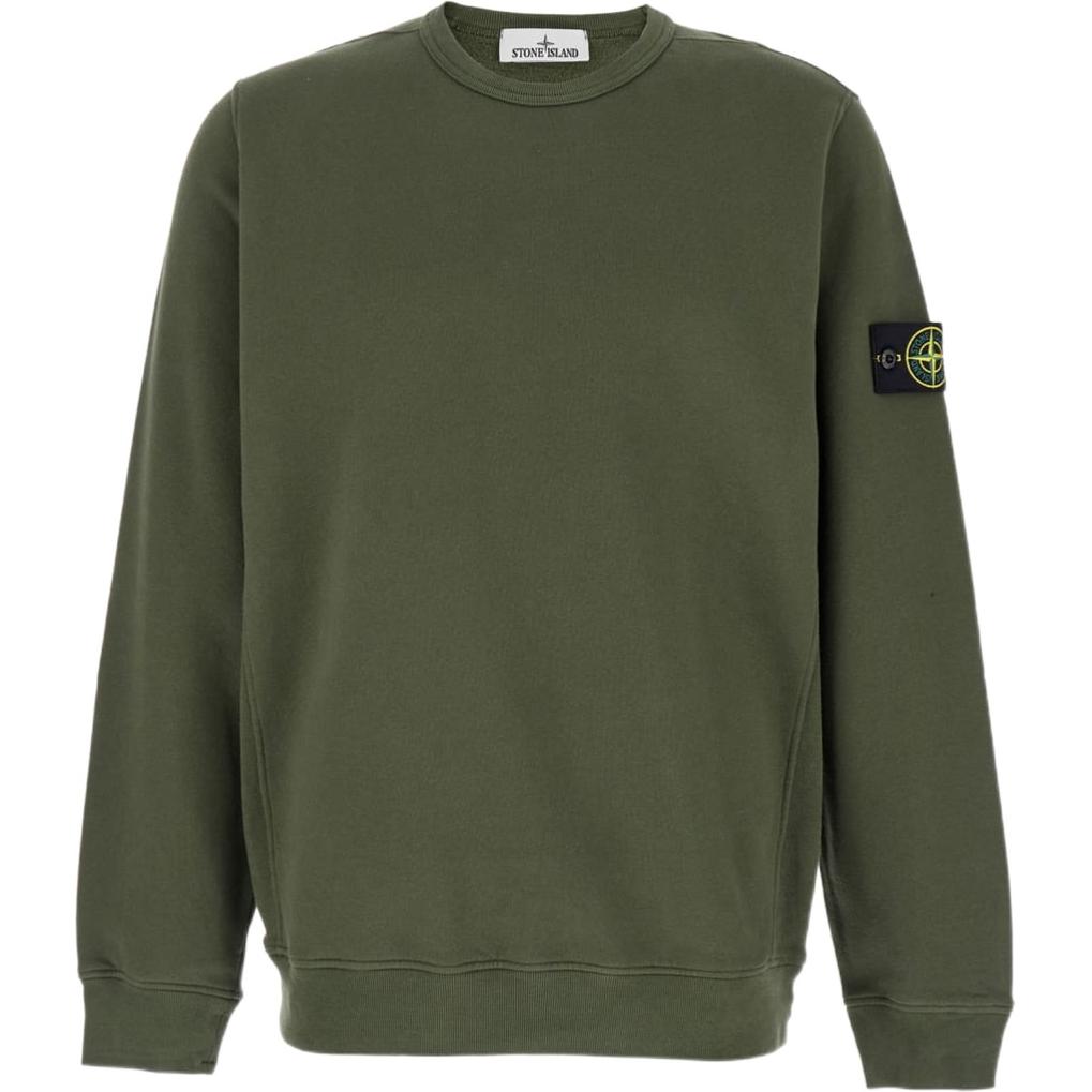 

STONE ISLAND Флисовый свитшот Мускус Мужские топы Зеленый 811562420-V0059 S