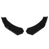 2Pcs Front Bumper Lip Angle 56cm Left And Right Bumper Protector Glossy Black Lip Splitter for Vehicle