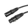 3-PIN XLR Cable 3*18AWG Male to Female Microphone Stage Light DMX Cable for Audio Mixer Speaker Amplifier