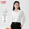 Women's Elegant Satin Long-Sleeve Blouse