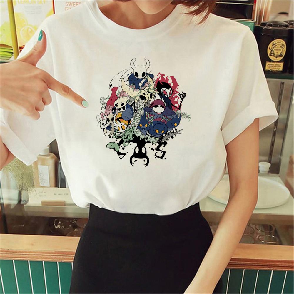 Hollow Knight Tee women manga t shirt girl comic clothes