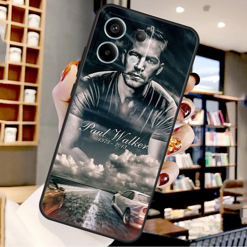 

Paul Walker For Xiaomi Redmi Note 13 Pro 9 10 11 12 14 15 Pro Plus Case For Redmi 15 12C 13C 14C 10C 15C Redmi Note 10 Pro