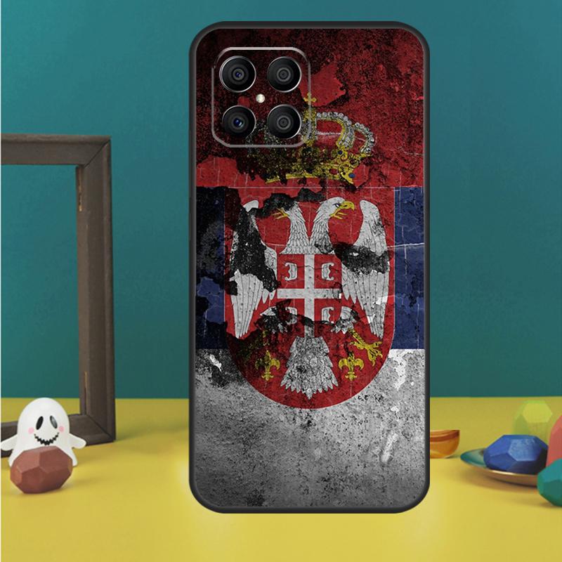 

Serbia Flag For Huawei P50 Pro P40 P30 P20 Lite Nova 9 5T P Smart 2021 Case For Honor X8 X7 X9 50 Huawei Nova 9