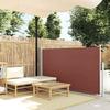 VidaXL Retractable Patio Side Awning Side Blind Privacy Screen Sun Shelter Garden Terrace Balcony Outdoor Resistant 48387