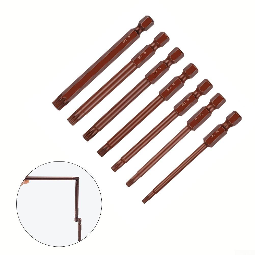 

1/4\ \ Hex Torx Screwdriver Bit 2.95\ \ Alloy Steel